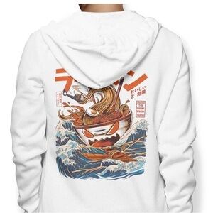 THREADLESS Great Ramen Off Kanagawa - Hoodie size large